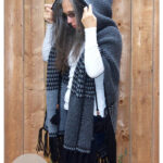 Hooded Shawl Crochet Pattern