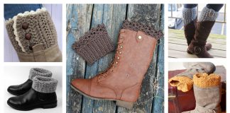 Boot Cuffs Free Crochet Patterns