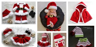 Christmas Baby Outfit Crochet Patterns