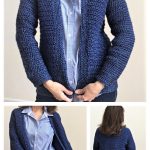 Crazy Classic Cardigan Free Crochet Pattern and Video Tutorial