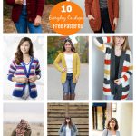 10 Everyday Cardigan Free Crochet Patterns