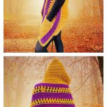 The Hood and Shoulders Pocket Shawl Crochet Pattern