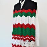 All About Christmas Scarf Free Crochet Pattern