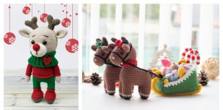 Amigurumi Christmas Reindeer Crochet Patterns