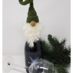 Corkscrew Gnome Bottle Topper Free Crochet Pattern