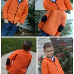 Cozy Kids Cardigan Free Crochet Pattern