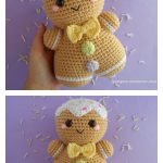 Gingerbread Man Amigurumi Free Crochet Pattern