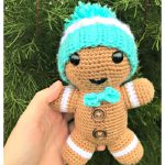 Gingerbread Man Amigurumi Free Crochet Pattern