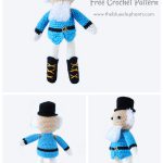 Nutcracker Plushie Free Crochet Pattern