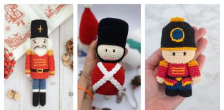 Nutcracker Soldier Crochet Patterns