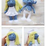 Smurfette Amigurumi Crochet Pattern