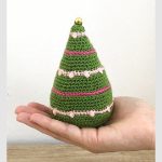 Tiny Light Christmas Tree Free Crochet Pattern