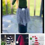 Wine Bottle Topper Free Crochet Pattern