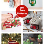 10+ Cute Christmas Ornament Free Crochet Patterns