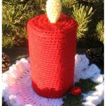 Christmas Candle Free Crochet Pattern
