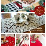 Christmas Table Runner Free Crochet Patterns