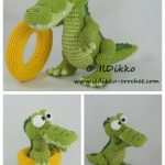 Conrad the Crocodile Amigurumi Crochet Pattern