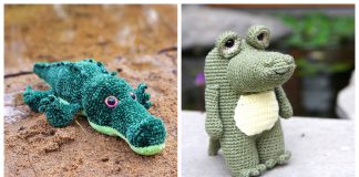 Alligator Crocodile Amigurumi Crochet Patterns