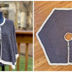 Icing on the Circle Cape Free Crochet Pattern