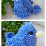 Simply Cute Blue Bird Free Crochet Pattern