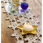 Snowflake Table Runner Free Crochet Pattern