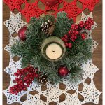 Snowflake Table Runner Free Crochet Pattern