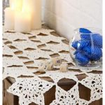 Star Table Runner Free Crochet Pattern