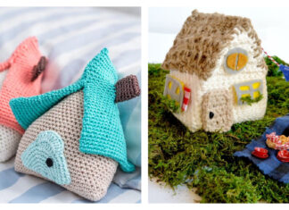 Adorable Amigurumi House Crochet Patterns