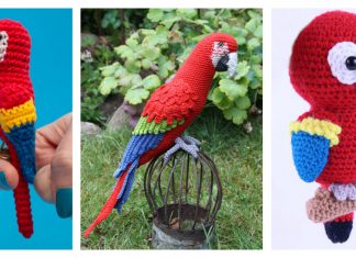 Adorable Parrot Amigurumi Crochet Patterns