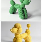 Balloon Dog Amigurumi Crochet Pattern