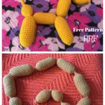 Barking Balloon Dog Free Crochet Pattern