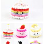 Cake Amigurumi Free Crochet Pattern