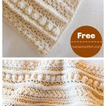 Chunky Sampler Blanket Free Crochet Pattern