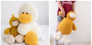 Duck Amigurumi Plush Toy Free Crochet Pattern
