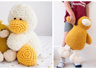 Duck Amigurumi Plush Toy Free Crochet Pattern