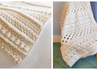 Easy Sampler Blanket Free Crochet Pattern