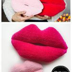 Lips Pillow Cochet Pattern