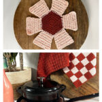 Pan protectors Free Crochet Pattern