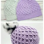Snowbird Hat Free Crochet Pattern and Video Tutorial