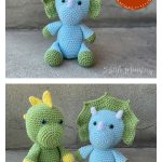Triceratops Amigurumi Free Crochet Pattern