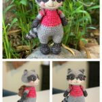 Fritz the Raccoon Free Crochet Pattern