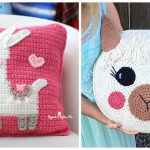 Llama Pillow Free Crochet Patterns