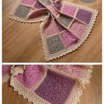 Longing for Snow Baby Blanket Free Crochet Pattern