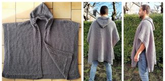 Mo Hooded Ruana Free Crochet Pattern