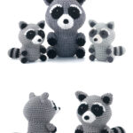 Raccoon Amigurumi Free Crochet Pattern