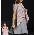 Waterfall Vest Free Crochet Pattern