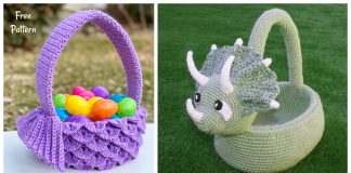 Amazing Easter Basket Crochet Patterns