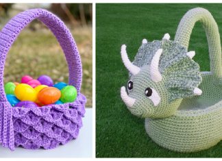 Amazing Easter Basket Crochet Patterns