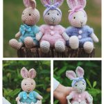 Amigurumi Easter Spring Bunny Crochet Pattern