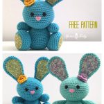 Amigurumi Spring Bunny Free Crochet Pattern